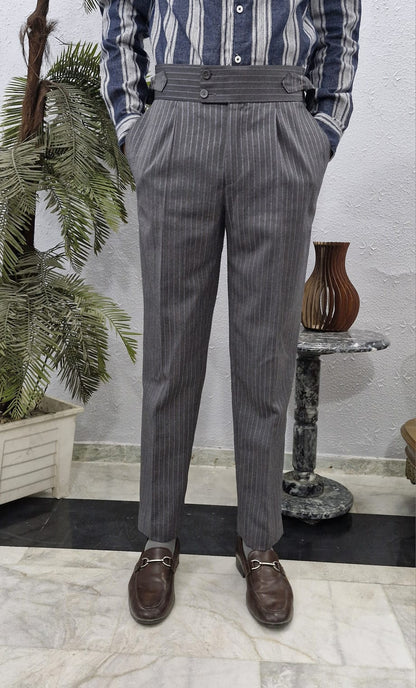 Slate gurkha pant