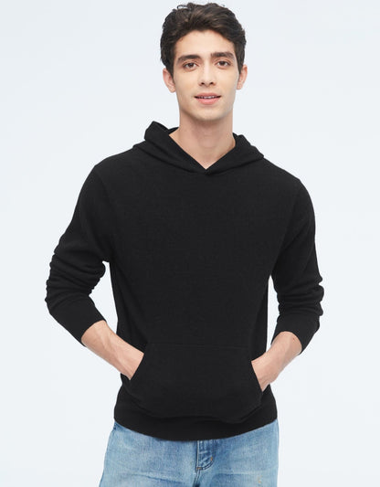 Cashmere Pullover Hoodie For Men