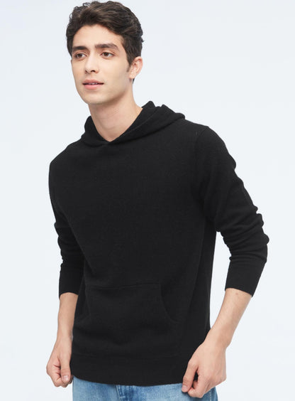 Cashmere Pullover Hoodie For Men