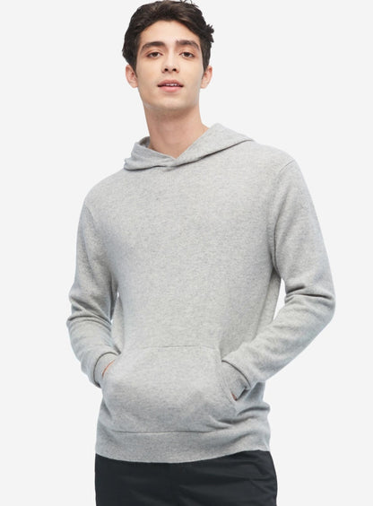 Cashmere Pullover Hoodie For Men