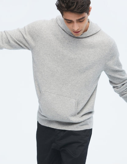 Cashmere Pullover Hoodie For Men