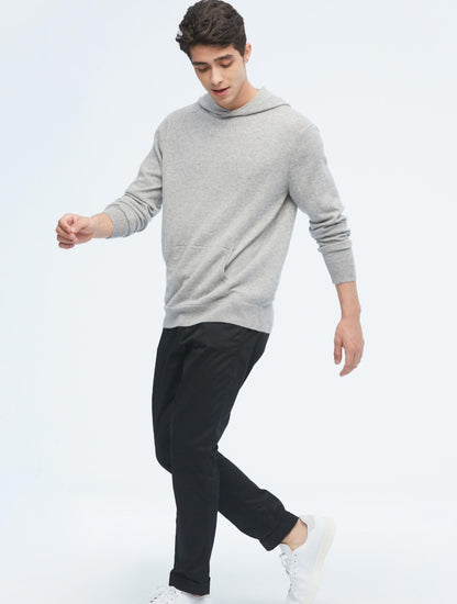 Cashmere Pullover Hoodie For Men