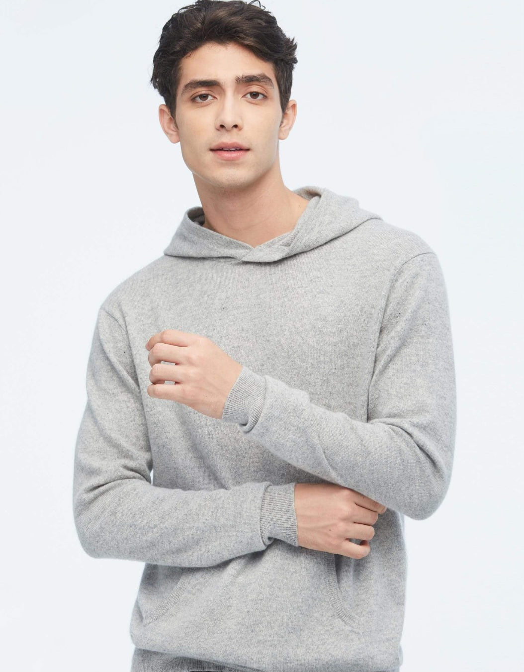 Cashmere Pullover Hoodie For Men